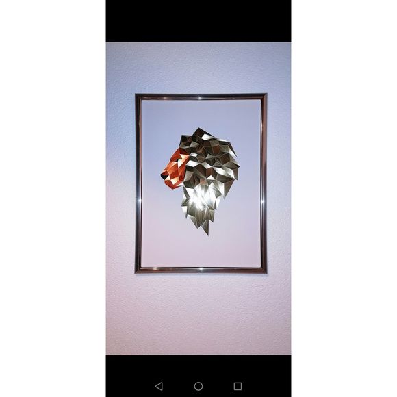 DGEmily Lion Wall Art V2 | Large-Scale Wall Decor | Custom Sizes!! - Picture 13 of 13